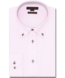 m.f.editorial（エムエフエディトリアル）の「【ストレッチ ノーアイロン 吸水速乾】m.f.エディトリアル メンズ ボタンダウン ビジネスドレス 長袖ニットシャツ（ビジネスシャツ・メンズ）」