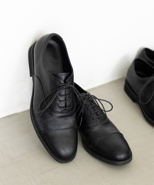GLOBAL WORK（グローバルワーク）の「オールウェザーエコレザーシューズ/282508（ドレスシューズ・メンズ・ブラック/その他・LARGE/MEDIUM）」の5枚目の写真