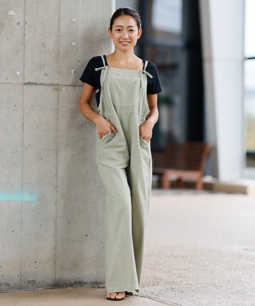 BILLABONG（ビラボン）の「BILLABONG/ビラボン サロペット BF013-706（サロペット/オーバーオール・レディース・カーキ/ブラック/ピンク/インディゴブルー・M/L）」の11枚目の写真