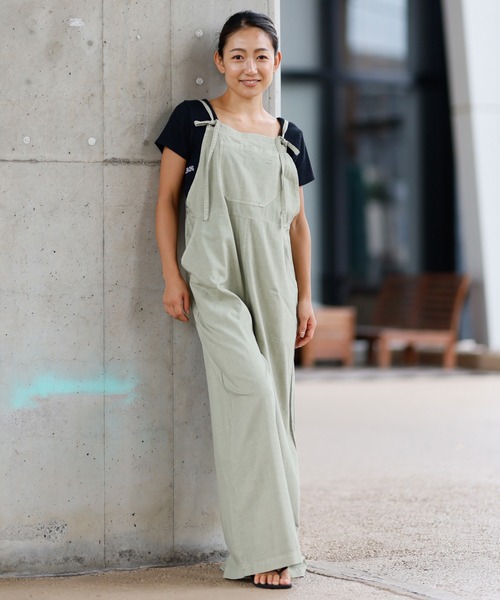 BILLABONG（ビラボン）の「BILLABONG/ビラボン サロペット BF013-706（サロペット/オーバーオール・レディース・カーキ/ブラック/ピンク/インディゴブルー・M/L）」の12枚目の写真