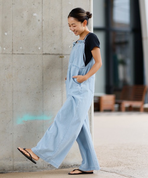 BILLABONG（ビラボン）の「BILLABONG/ビラボン サロペット BF013-706（サロペット/オーバーオール・レディース・カーキ/ブラック/ピンク/インディゴブルー・M/L）」の20枚目の写真