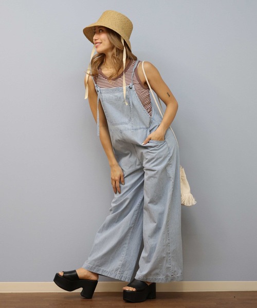 BILLABONG（ビラボン）の「BILLABONG/ビラボン サロペット BF013-706（サロペット/オーバーオール・レディース・カーキ/ブラック/ピンク/インディゴブルー・M/L）」の16枚目の写真