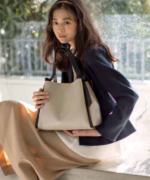 組曲（クミキョク）の「オシャクロス ジャケット（テーラードジャケット・レディース・アイボリー系/ベージュ系/ネイビー系・3/2）」の9枚目の写真