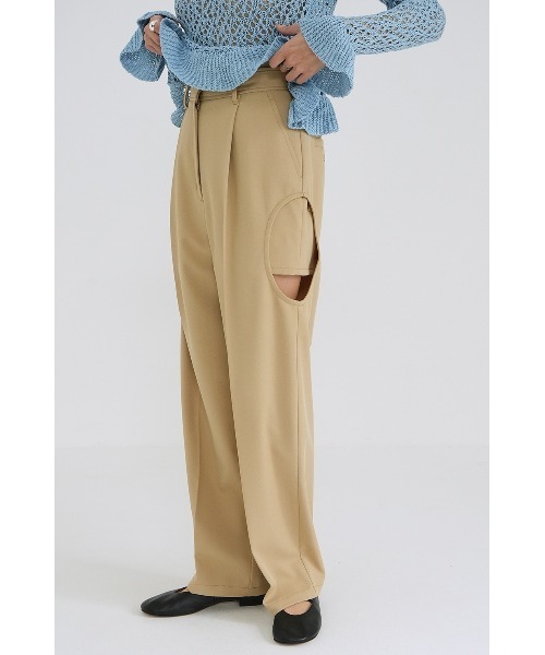 セール】CLANE SIDE CIRCLE CUT PANTS 18110-7132（その他パンツ