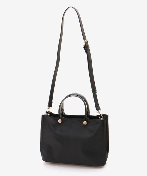 le.coeur blanc（ルクールブラン）の「軽量2wayショルダーバッグ（ショルダーバッグ・レディース・ブラック/グレイッシュベージュ・FREE）」の21枚目の写真