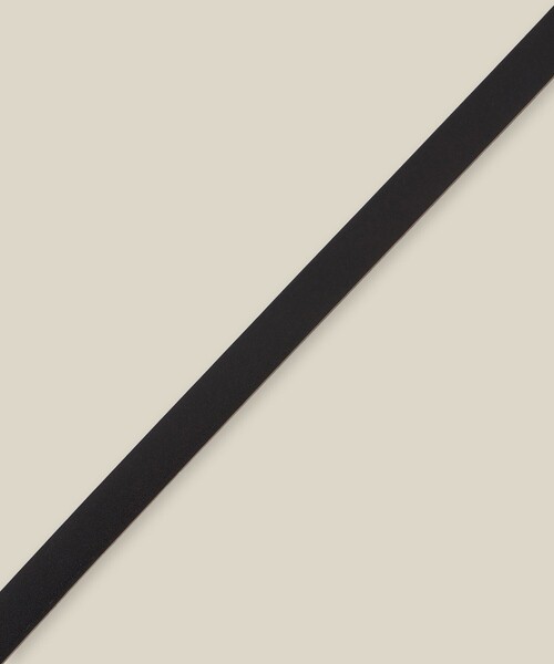 ROPE'（ロペ）の「シグネットバックルナローレザーベルト（ベルト・レディース・ブラック/ダークブラウン・FREE）」の6枚目の写真