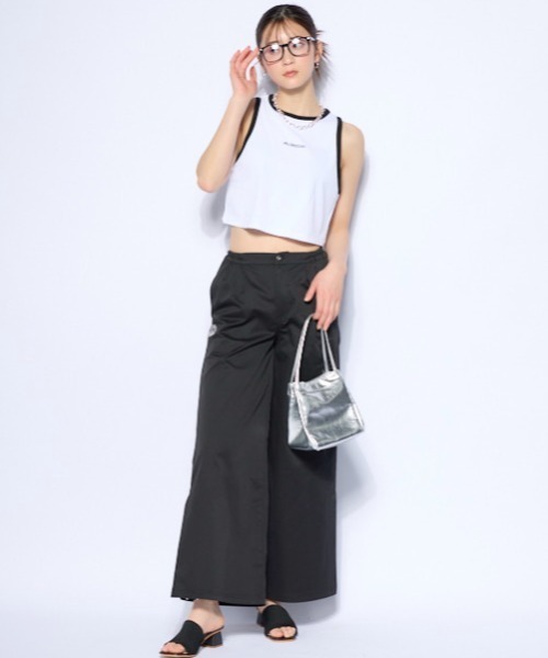 Kappa(カッパ)の「アメリカンスリーブ リブタンクトップ(タンクトップ・レディース・ホワイト/ブラック・SMALL/MEDIUM/LARGE)」の9枚目の写真