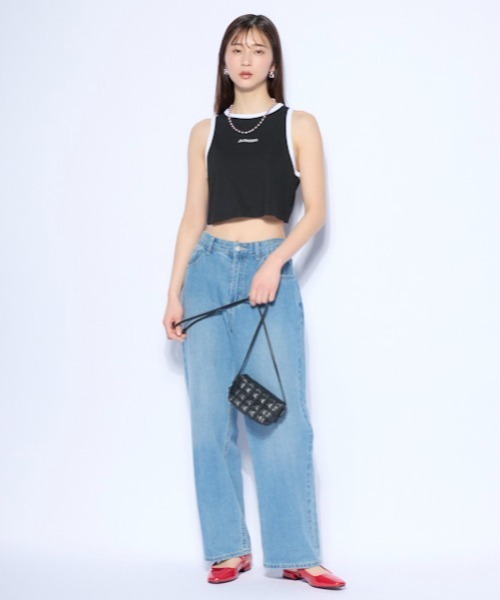 Kappa(カッパ)の「アメリカンスリーブ リブタンクトップ(タンクトップ・レディース・ホワイト/ブラック・SMALL/MEDIUM/LARGE)」の11枚目の写真