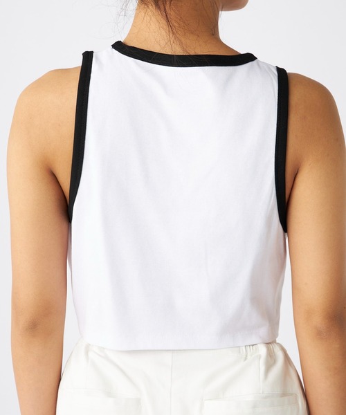 Kappa(カッパ)の「アメリカンスリーブ リブタンクトップ(タンクトップ・レディース・ホワイト/ブラック・SMALL/MEDIUM/LARGE)」の16枚目の写真