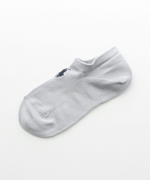POLO RALPH LAUREN(ポロ ラルフ ローレン)の「POLO RALPH LAUREN レディース 特殊設計 ワイドヒール 足裏メッシュ スニーカーソックス 03207993(ソックス/靴下・レディース・ホワイト/ダークネイビー/ブラック/ライトグレー・22-24cm)」の11枚目の写真