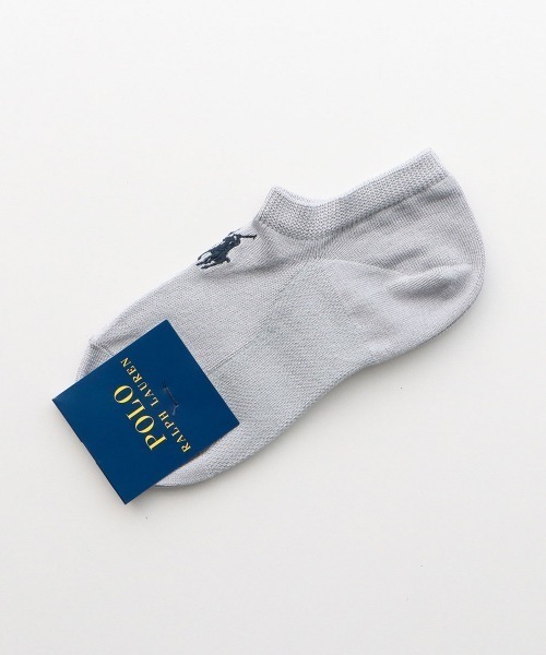POLO RALPH LAUREN(ポロ ラルフ ローレン)の「POLO RALPH LAUREN レディース 特殊設計 ワイドヒール 足裏メッシュ スニーカーソックス 03207993(ソックス/靴下・レディース・ホワイト/ダークネイビー/ブラック/ライトグレー・22-24cm)」の13枚目の写真