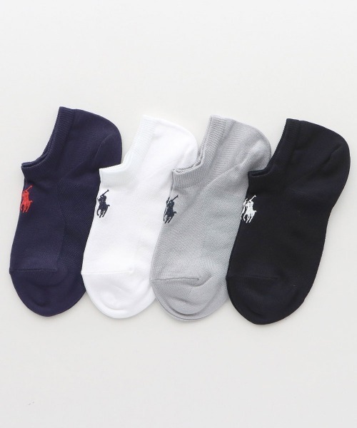 POLO RALPH LAUREN(ポロ ラルフ ローレン)の「POLO RALPH LAUREN レディース 特殊設計 ワイドヒール 足裏メッシュ スニーカーソックス 03207993(ソックス/靴下・レディース・ホワイト/ダークネイビー/ブラック/ライトグレー・22-24cm)」の14枚目の写真