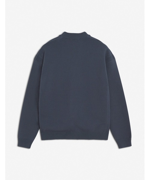 Maison Kitsune(メゾンキツネ)の「BOLD FOX HEAD PATCH COMFORT CARDIGAN(カーディガン/ボレロ・メンズ・ライトブラック/グリーン・XS/S/M/L/XL)」の3枚目の写真