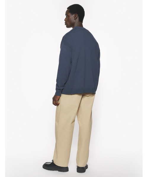 Maison Kitsune(メゾンキツネ)の「BOLD FOX HEAD PATCH COMFORT CARDIGAN(カーディガン/ボレロ・メンズ・ライトブラック/グリーン・XS/S/M/L/XL)」の5枚目の写真