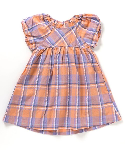 apres les cours（アプレレクール）の「【リンク/ジュニア対応】バルーンスリーブヒロインワンピース（ワンピース・キッズ・ストライプ/ドット/チェック/その他3・90/100/110/120/80/130/140）」の22枚目の写真