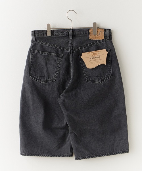 新品orslowデニムショートパンツ orSlow/オアスロウ SUPER DAD'S FIT SHORTS デニムハーフパンツ