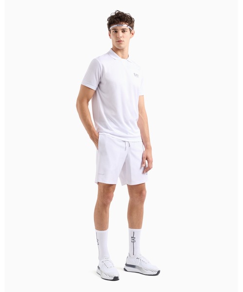 EMPORIO ARMANI EA7（エンポリオアルマーニイーエーセブン）の「【エンポリオ アルマーニ EA7】Tennis Pro ショートパンツ VENTUS7テクニカルファブリック（その他パンツ・メンズ・ホワイト/ラベンダー/ブラック・LARGE/MEDIUM/SMALL/X-SMALL/XX-LARGE）」の11枚目の写真