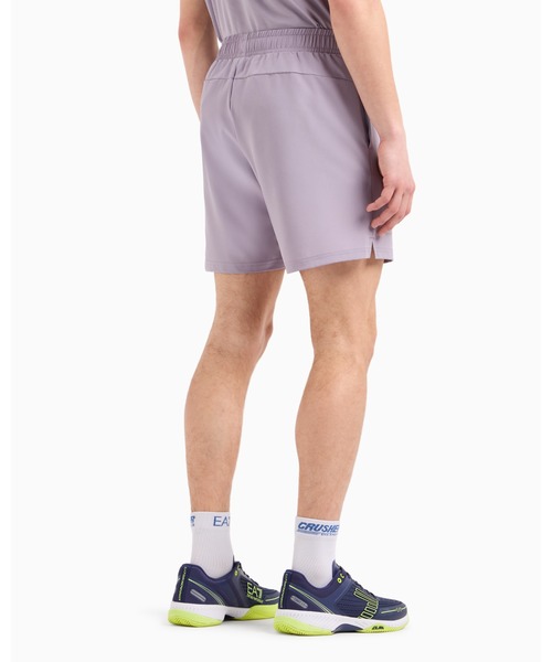 EMPORIO ARMANI EA7（エンポリオアルマーニイーエーセブン）の「【エンポリオ アルマーニ EA7】Tennis Pro ショートパンツ VENTUS7テクニカルファブリック（その他パンツ・メンズ・ホワイト/ラベンダー/ブラック・LARGE/MEDIUM/SMALL/X-SMALL/XX-LARGE）」の4枚目の写真