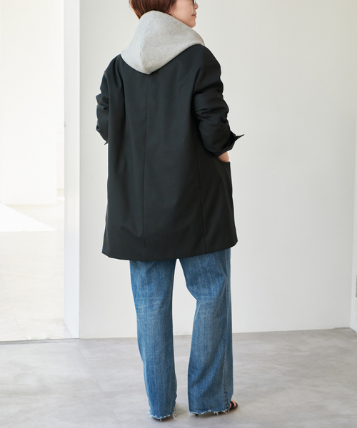 Spick & Span（スピックアンドスパン）の「TRロングジャケット（その他アウター・レディース・その他1/ブラック・36/38）」の10枚目の写真