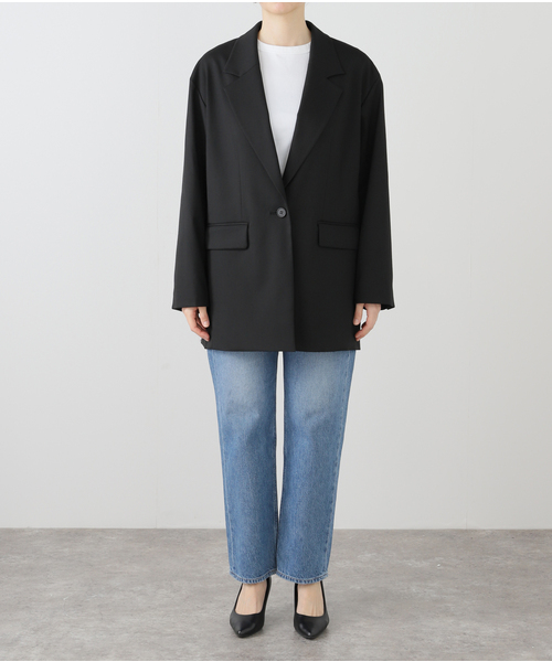 Spick & Span（スピックアンドスパン）の「TRロングジャケット（その他アウター・レディース・その他1/ブラック・36/38）」の17枚目の写真