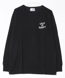 90’s Independent ブラックロンT バックプリントあり　Lサイズ メンズのTシャツ/カットソー（バックプリント）ファッション通販