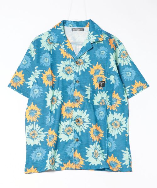 Kahiko(カヒコ)の「【Kahiko】SURF&Palms カリッサMEN'Sシャツ(シャツ/ブラウス・メンズ・ブラック/ホワイト/ブルー・FREE)」の3枚目の写真