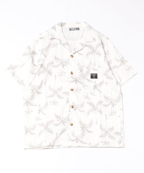 Kahiko(カヒコ)の「【Kahiko】SURF&Palms カリッサMEN'Sシャツ(シャツ/ブラウス・メンズ・ブラック/ホワイト/ブルー・FREE)」の4枚目の写真