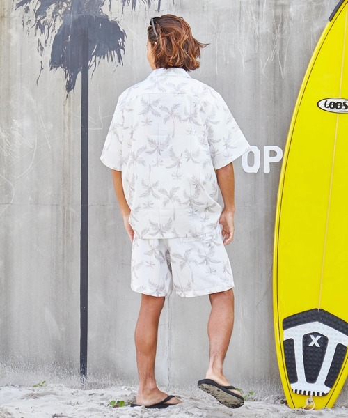 Kahiko(カヒコ)の「【Kahiko】SURF&Palms カリッサMEN'Sシャツ(シャツ/ブラウス・メンズ・ブラック/ホワイト/ブルー・FREE)」の6枚目の写真