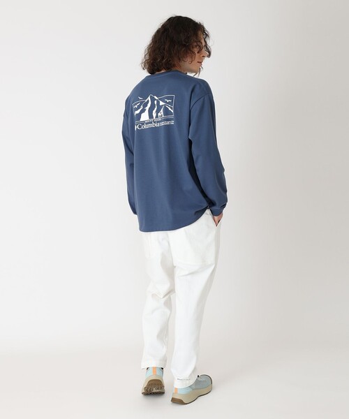 Columbia／ロマビスタ グラフィック ロングスリーブ Tシャツ