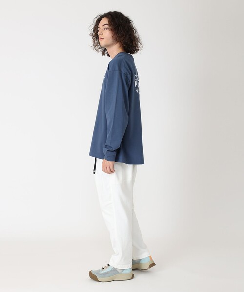 tシャツ Columbia／ロマビスタ グラフィック ロングスリーブ Tシャツ／コロンビア／吸湿・速乾／UVカット／長袖Tシャツ／バックプリント／リラ Columbia／ロマビスタ グラフィック ロングスリーブ Tシャツ
