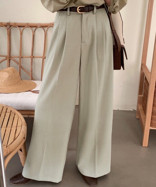 DAY CLOSET（デイ クローゼット）の「レディース マニッシュオックスハイウエストスラックス（スラックス・レディース・ブラック/アッシュブラウン/グレー/グレー系その他/サンドグレー・S/L/M/XL）」の4枚目の写真