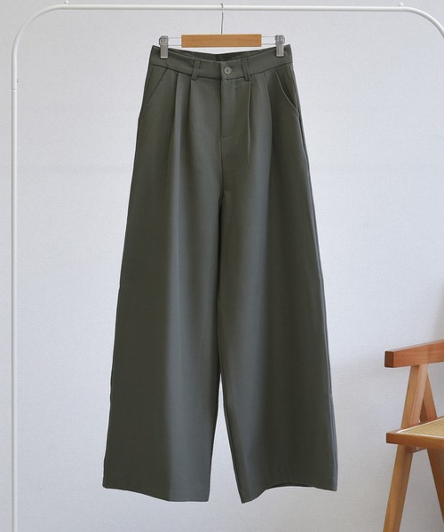 DAY CLOSET（デイ クローゼット）の「レディース マニッシュオックスハイウエストスラックス（スラックス・レディース・ブラック/アッシュブラウン/グレー/グレー系その他/サンドグレー・S/L/M/XL）」の7枚目の写真