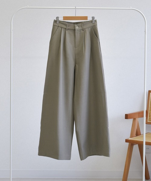 DAY CLOSET（デイ クローゼット）の「レディース マニッシュオックスハイウエストスラックス（スラックス・レディース・ブラック/アッシュブラウン/グレー/グレー系その他/サンドグレー・S/L/M/XL）」の10枚目の写真