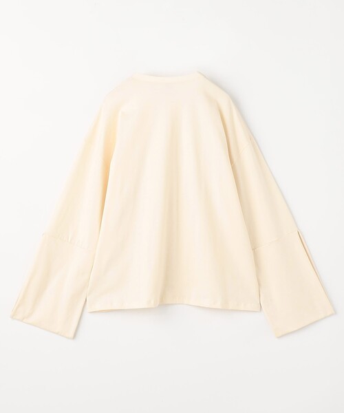 BASERANGE(ベースレンジ)の「Baserange/ベースレンジ HARBOUR LONG SLEEVE TEE / TOHAL-RC-SP25 / ロングスリーブTシャツ(Tシャツ/カットソー・レディース・ホワイト・X-SMALL)」の12枚目の写真