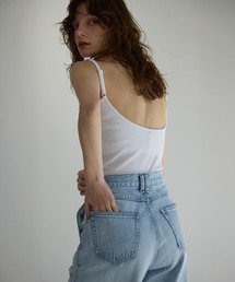 Back Open Rib Cut Camisole