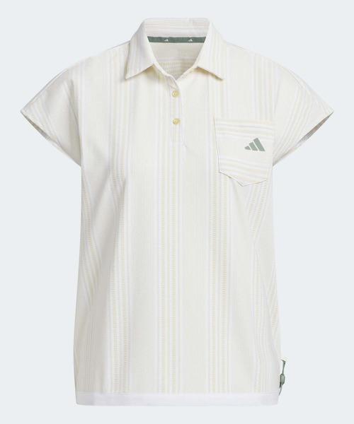 セール】シアサッカー フレンチスリーブ シャツ【adidas Golf