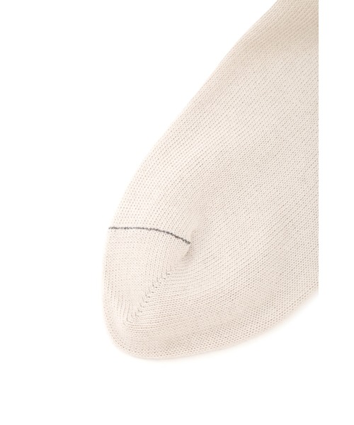 MARGARET HOWELL（マーガレットハウエル）の「HIGHTWIST COTTON SOCK（ソックス/靴下・メンズ・ホワイト系その他3/グレー系その他3/ブラック・FREE）」の6枚目の写真