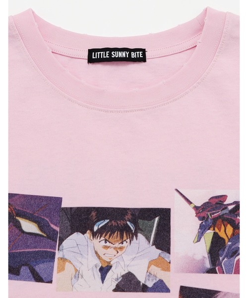 Little sunny bite(リトルサニーバイト)の「《evangelion x little sunny bite》 long tee(Tシャツ/カットソー・レディース・ホワイト/ピンク/ブラック・MEDIUM/SMALL)」の8枚目の写真