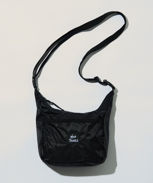 WILD THINGS（ワイルドシングス）の「【WILD THINGS】CORDURA RIP NYLON ショルダーバッグS（ショルダーバッグ・メンズ・グリーン/ブルー/ブラック/パープル・FREE）」の2枚目の写真