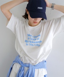 ANME（アンメ）の「【新色・新サイズ追加】立体ロゴプリントオーバーサイズ半袖Tシャツ（Tシャツ/カットソー）」