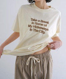 ANME（アンメ）の「【新色・新サイズ追加】立体ロゴプリントオーバーサイズ半袖Tシャツ（Tシャツ/カットソー）」
