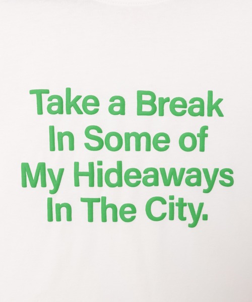 ANME(アンメ)の「【新色・新サイズ追加】立体ロゴプリントオーバーサイズ半袖Tシャツ(Tシャツ/カットソー・レディース・オートミール/ネイビー/サックスブルー/オフホワイト/ピンク/ホワイト×ブルー/キナリ・XL/L/XXL/M/S)」の14枚目の写真