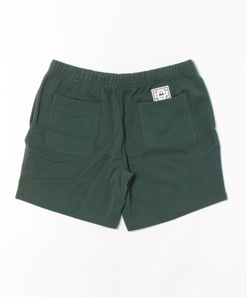 A4A（エーフォーエー）の「A4A/エーフォーエー/SWEAT SHORTS（スウェットパンツ・メンズ・モスグリーン・L/M）」の2枚目の写真