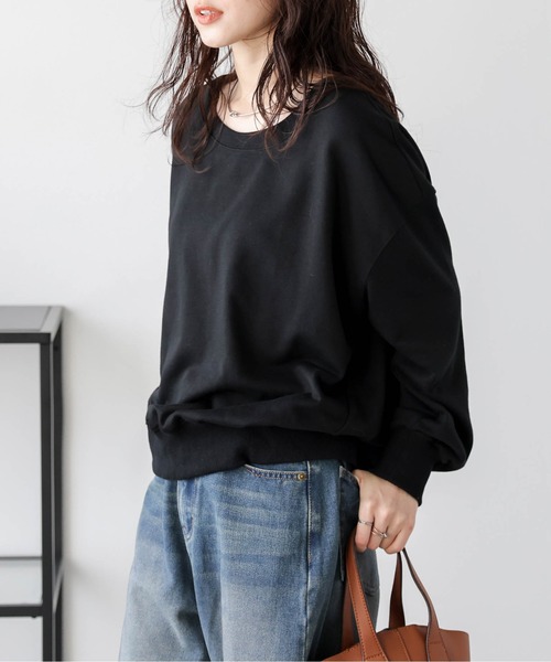 La-gemme（ラジェム）の「ワンショルダープルオーバー（その他トップス・レディース・グレー/ブラック/ネイビー/ラベンダー/ベージュ・フリー）」の22枚目の写真