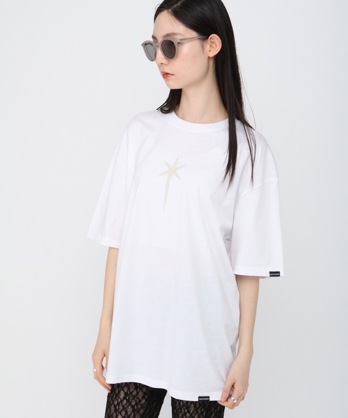 SAINTPAIN(セイントペイン)の「【UNISEX】SAINTPAIN/BONE TEE(Tシャツ/カットソー・レディース・ホワイト/ブラック・MEDIUM/LARGE)」の7枚目の写真