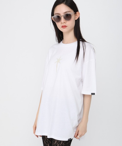 SAINTPAIN(セイントペイン)の「【UNISEX】SAINTPAIN/BONE TEE(Tシャツ/カットソー・レディース・ホワイト/ブラック・MEDIUM/LARGE)」の6枚目の写真
