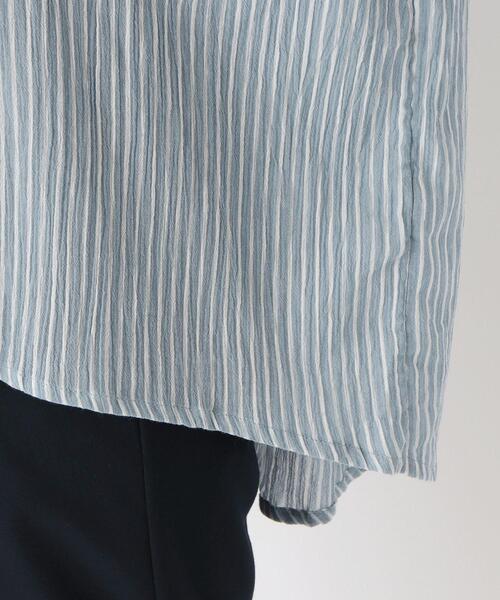 one'sterrace(ワンズテラス)の「コットンワッシャーブラウス(シャツ/ブラウス・レディース・アイボリー系8/ブラック系8/ブルー系その他7・02)」の10枚目の写真