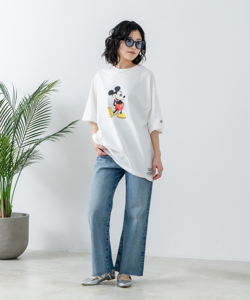 DISCUS(ディスカス)の「【DISCUS/ディスカス×Disney/ディズニー】グラフィックプリントTシャツ(Tシャツ/カットソー・レディース・ブラック系その他4/ブラック系その他2/ブラック系その他3/ホワイト系その他2/ホワイト系その他3/ホワイト系その他4/ブラック系その他/ホワイト系その他・MEDIUM/LARGE)」の22枚目の写真