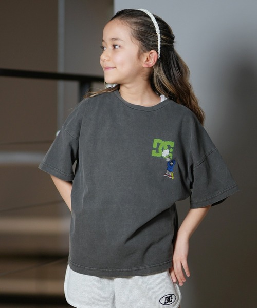 DC/ディーシー 25 KD GF PAINT SS キッズ Tシャツ YST252506（T