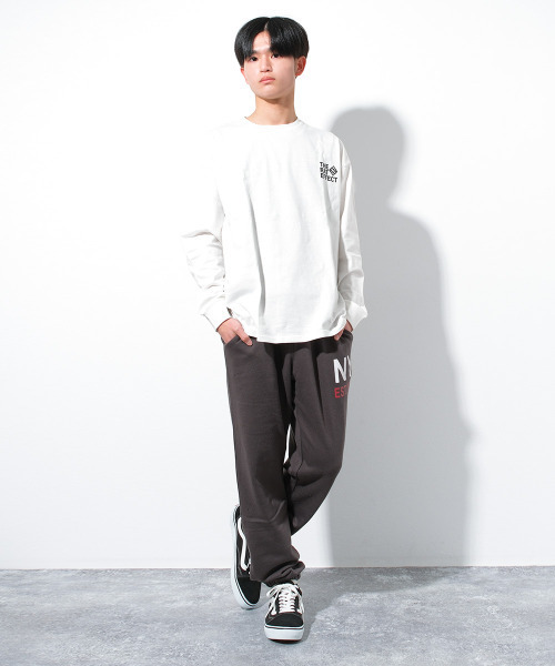 RAT EFFECT(ラットエフェクト)の「American Cityロゴスウェットパンツ(スウェットパンツ・キッズ・オートミール/チャコールグレー/ブラック・150/140/130/170/160)」の10枚目の写真